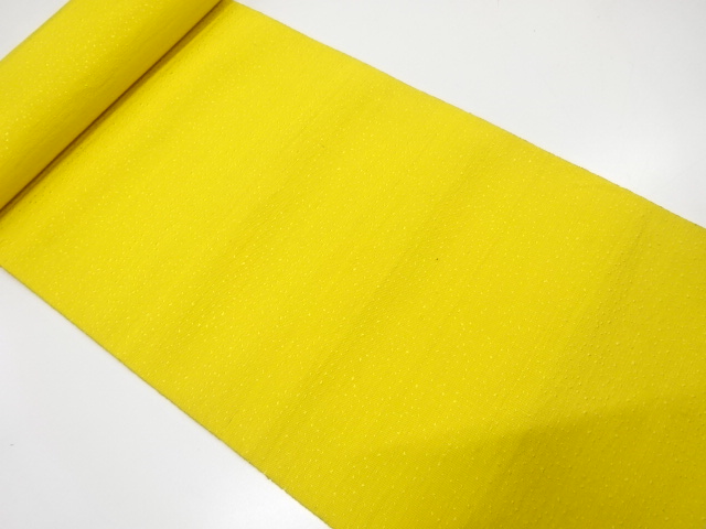 JAPANESE KIMONO / ANTIQUE BOLT FOR HASSUN OBI / WOVEN NORI